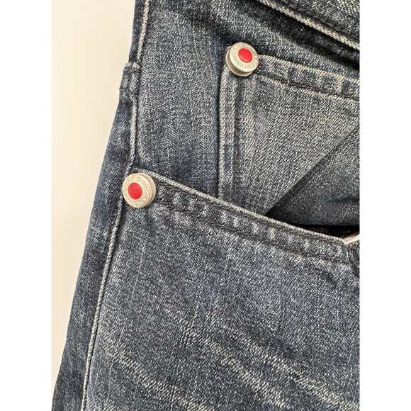 VTG G Unit Blue Heavy Long Loose Baggy Y2K Hip‎ Hop Skater Jean Shorts Men's 40 - Picture 14 of 14